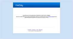 Desktop Screenshot of macde.macbay.de