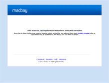 Tablet Screenshot of macde.macbay.de